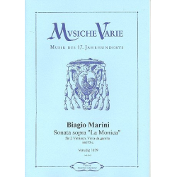 Sonata sopra La Monica -Biagio Marini