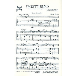 Fagottissimo für Fagott und Klavier - Georg Junge