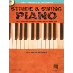 Stride and Swing Piano (+CD): -John Valerio