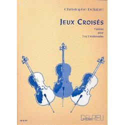 Jeux croisés pour 2 et 3 violoncelles -Christophe Delabre
