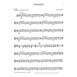 Anasazi  : for marimba (xylophone) -Alice Gomez