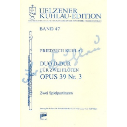Duo D-Dur op.39,3 -Friedrich Daniel Rudolph Kuhlau