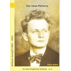 der neue petrarca op.64a 8 sonette von goethe - Wilhelm Kempff