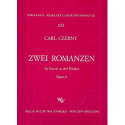 2 Romanzen op.111 für - Carl Czerny