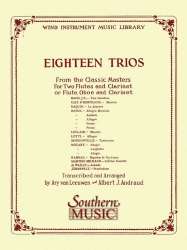 Eighteen (18) Trios (Complete) From the Classic Masters -Ary Van Leeuwen / Arr.Albert J. Andraud