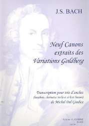 9 Canons (extrait des Variations Goldberg) -Johann Sebastian Bach