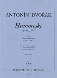 Humoreske op.101,7 für Violine und Klavier -Antonin Dvorak