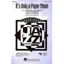 It's Only a Paper Moon - Harold Arlen / Arr. Kirby Shaw