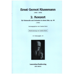 2. Konzert in einem Satz op.45 -Ernst Gernot Klussmann