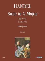 Suite sol maggiore HWV441 per clavicembalo -Georg Friedrich Händel (George Frederic Handel)