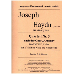 Quartett Es-Dur Nr.3 nach der Oper 'Armida' Hob.XXVIII:12 -Franz Joseph Haydn