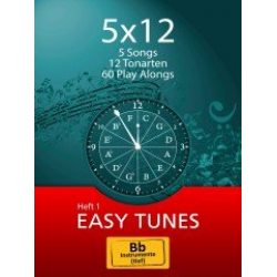 5x12 - Easy Tunes - Bb-Instrumente (Tief) -Traditional / Arr.Stewart Burgess