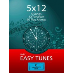 5x12 - Easy Tunes - C-Instrumente (Tief) -Traditional / Arr.Stewart Burgess
