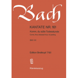 Kantate BWV 161 Komm, du süße Todesstunde - Johann Sebastian Bach / Arr. Günter Raphael