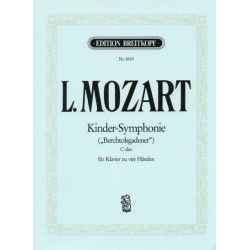 Kinder-Symphonie C-dur -Leopold Mozart / Arr.Gustave Sandré