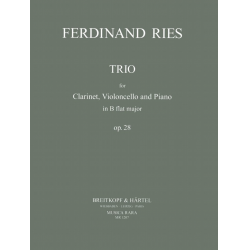 Trio B-dur op. 28 -Ferdinand Ries