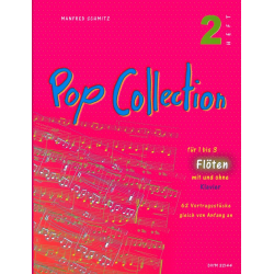 Pop Collection  62 Vortragsstücke für Flöte(n) -Manfred Schmitz