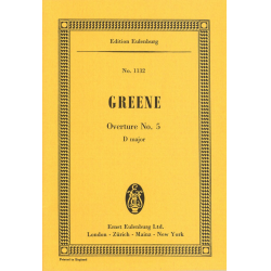 Ouvertüre Nr. 5 D-dur -Maurice Greene