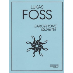 Saxophone Quartet -Lukas Foss