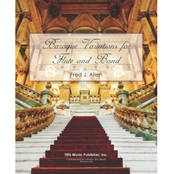 Baroque Variations for Flute and Band -Marin Marais / Arr.Fred J. Allen