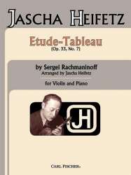 Etude-Tableau Op. 33, No. 7 (Violin and Piano) -Sergei Rachmaninov (Rachmaninoff) / Arr.Jascha Heifetz