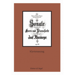 Sonate Es-Dur op. 178 für Horn und Klavier -Josef Gabriel Rheinberger