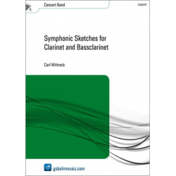 Symphonic Sketches for Clarinet and Bassclarinet -Carl Wittrock