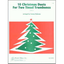 10 Christmas Duets For Two Tinsel Trombones -Traditional / Arr.Tommy Pederson