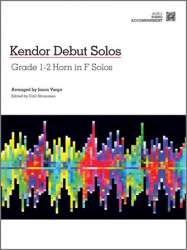 Kendor Debut Solos - Horn in F - Piano Accompaniment -Diverse / Arr.Jason Varga