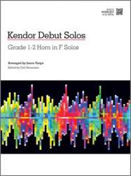 Kendor Debut Solos - Horn in F with MP3s -Diverse / Arr.Jason Varga