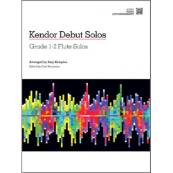 Kendor Debut Solos - Flute - Piano Accompaniment -Diverse / Arr.Amy Kempton