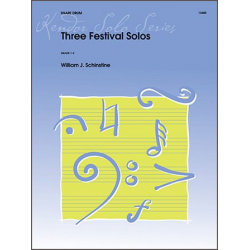 Three Festival Solos -William J. Schinstine