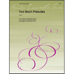 Two Bach Preludes -Johann Sebastian Bach / Arr.Richard Fote