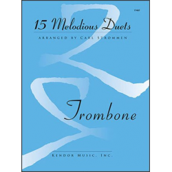 15 Melodious Duets- Trombone -Diverse / Arr.Carl Strommen