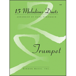 15 Melodious Duets- Trumpet -Diverse / Arr.Carl Strommen