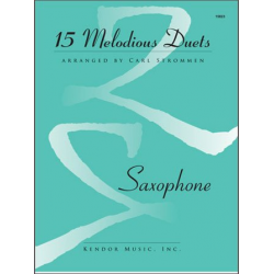 15 Melodious Duets- Saxophone -Diverse / Arr.Carl Strommen