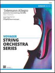 Telemann Allegro (Concerto For 2 Horns And Strings, TWV 52:Es1) -Georg Philipp Telemann / Arr.Steven Frackenpohl