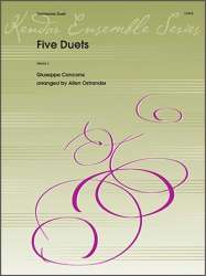 Five Duets -Giuseppe Concone / Arr.Allen Ostrander