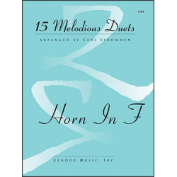 15 Melodious Duets- French Horn -Diverse / Arr.Carl Strommen