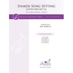 Shaker Song Setting -Joseph Bracket Jr. / Arr.Jon Bubbett