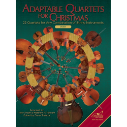 Adaptable Quartets for Christmas - Violin -Tyler Arcari & Matthew R. Putnam / Arr.Edited by Diana Traietta