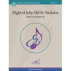Flight of Jolly Old St. Nicholas - John M. Pasternak