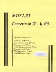 Concerto in B KV 191 -Wolfgang Amadeus Mozart / Arr.Allen Ostrander