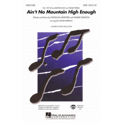 Aint no Mountain high enough (Choir) -Nickolas Ashford & Valerie Simpson / Arr.Roger Emerson