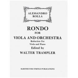 Rondo for viola and orchestra -Alessandro Rolla