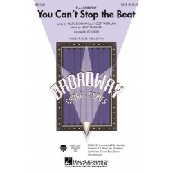 You can't stop the beat (from Hairspray) - Marc Shaiman / Arr. Ed Lojeski