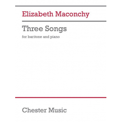 Three Songs for Baritone and Piano -Elizabeth Maconchy