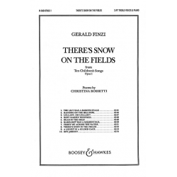 There's Snow on the Fields op. 1/8 -Gerald Finzi
