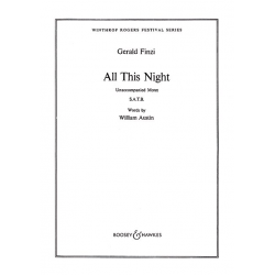 All this Night op. 33 -Gerald Finzi