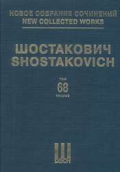 New collected Works Series 5 vol.68 -Dmitri Shostakovitch / Schostakowitsch